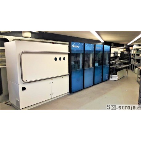 Vysokokapacitní automat pro kompletní servis lyží MONTANA Crystal Diamond